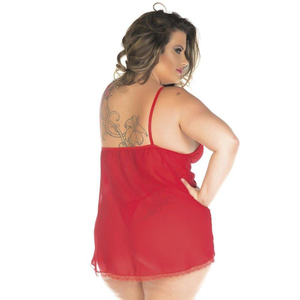 Camisola Carol Plus Size Pimenta Sexy 