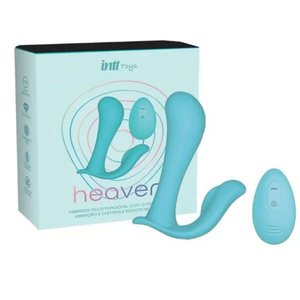 Heaven Vibrador Duplo 10 Modos De Vibração Com Controle Wellness Intt