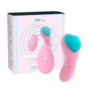 Pleasure Panty Vibrador Para Calcinha 9 Modos De Vibração Wellness Intt 