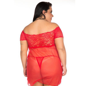 Camisola Gabriela Plus Size Pimenta Sexy