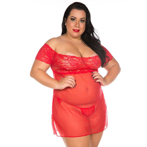 Camisola Gabriela Plus Size Pimenta Sexy