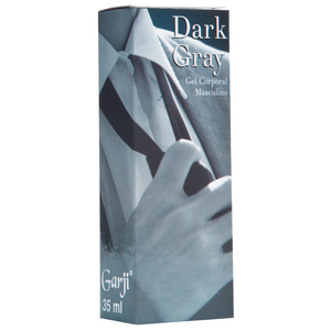 Dark Gray Gel Corporal Masculino 35ml Garji