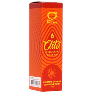 Clito Excitante Em Gotas Esquenta E Esfria 17ml Sexy Fantasy