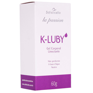 K Luby Lubrificante íntimo Neutro 60g Sofisticatto