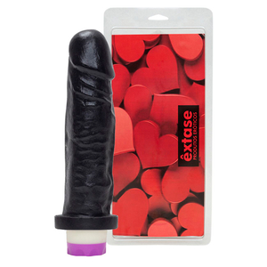 Prótese Com Vibrador Interno 17,5 X 4,2cm êxtase