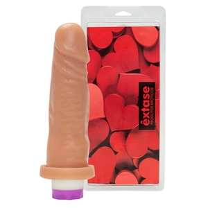 Prótese Com Vibrador Interno 17,5 X 4,2cm êxtase