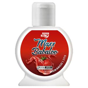 Max Babaloo Gel Coméstivel  Beijável 20g Pepper Blend