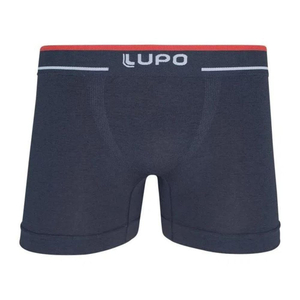 Cueca Boxer Plus Size Sem Costura Cós Uni Faixa Lupo