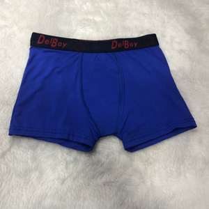 Cueca Boxer Em Microfibra Lisa Infantil El Shadai