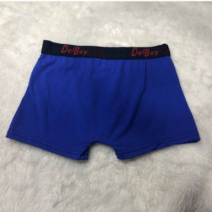 Cueca Boxer Em Microfibra Lisa Infantil El Shadai