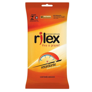 Preservativo Retardante 6 Unidades Rilex