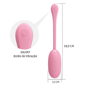 Vibrador Cápsula Wireless Doreen 12 Modos De Vibrações Com App Pretty Love