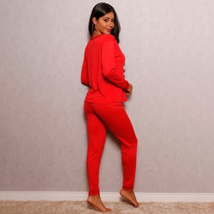 Pijama Feminino Personagens Com Calça E Blusa De Manga Longa Lust Chick