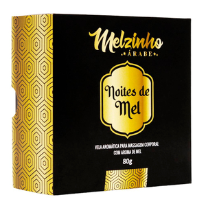 Melzinho árabe Vela Noites De Mel Para Massagem Corporal 80g Chillies