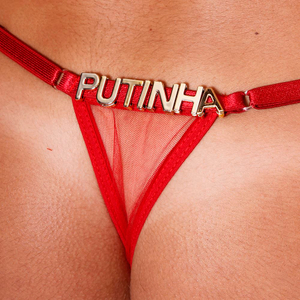 Tanga Sexy Em Tule Putinha Mil Toques