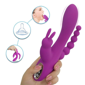 Vibrador Tripla Estimulação 7 Vibrações Oley Vibe Toys