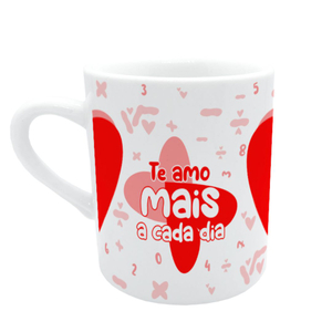 Caneca Te Amo Mais 120 Ml Simas Presentearia