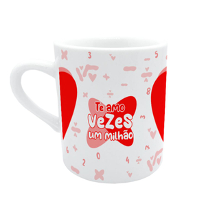 Caneca Te Amo Vezes Um Milhão 120 Ml Simas Presentearia