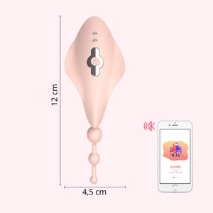 Vibrador De Calcinha Wearble 7 Vibrações Com Controle Via App Vibe Toys