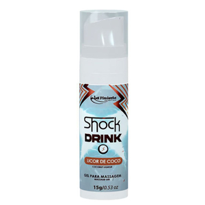 Shock Drink Gel Vibrador Líquido Excitante 15g La Pimienta