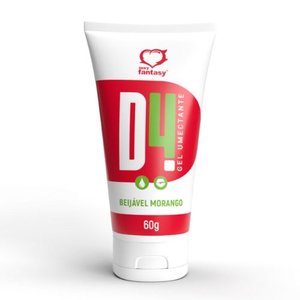 D4 Gel Umectante Lubrificante Beijável 60g Sexy Fantasy