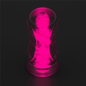 Masturbador Pink Glow 6.0 Fosforescente Lumino Play Lovetoy