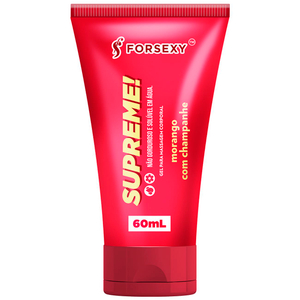 Supreme! Lubrificante Em Gel 60ml Forsexy