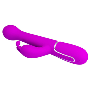 Vibrador Rabbit Dejon 4 Modos De Vai E Vem E Vibração Pretty Love