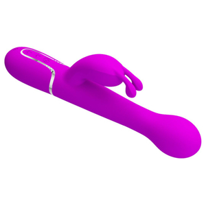 Vibrador Rabbit Dejon 4 Modos De Vai E Vem E Vibração Pretty Love