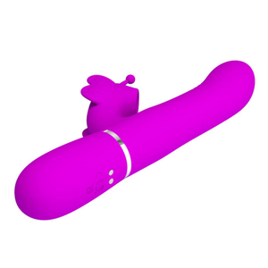 Vibrador Ponto G Ridgely 7 Vibrações Com Vai E Vem Pretty Love