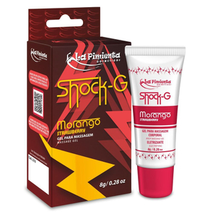 Shock - G Gel Beijável Eletrizante Excitante 8g La Pimenta