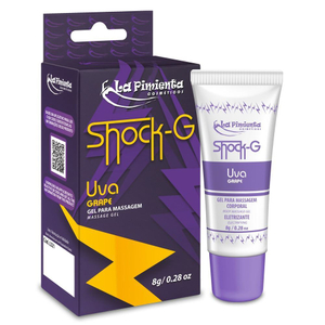 Shock - G Gel Beijável Eletrizante Excitante 8g La Pimenta