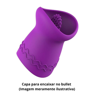 Cápsula Vibratória Com Língua Duplo Estímulo Vibe Toys