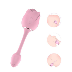 Vibrador Immortal Flower 3 Ponto G E Clitóris 9 Modos De Vibrações Shande