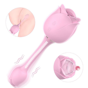 Vibrador Immortal Flower 3 Ponto G E Clitóris 9 Modos De Vibrações Shande