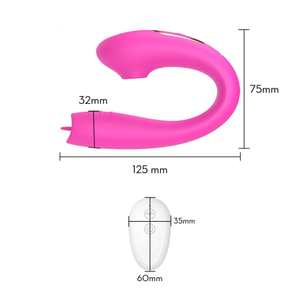 Vibrador Estimulador Clitoriano Dupla Função Vibe Toys