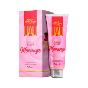 Uau Gel Lubrificante Beijável 60ml Soft Love