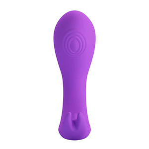 Vibrador E Estimulador Clitoriano Idabelle 12 Vibrações Com Controle Pretty Love