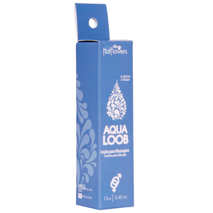 Aqua Loob Lubrificante A Prova D'água 12ml Hot Flowers