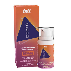 Intt Beats Lubrificante Pulse Hot Beijável 17ml Intt