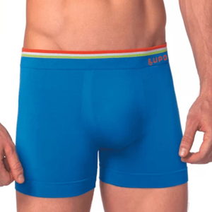 Cueca Boxer Microfibra Sem Costura Lisa Lupo