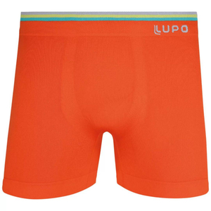 Cueca Boxer Microfibra Sem Costura Lisa Lupo