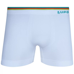 Cueca Boxer Microfibra Sem Costura Lisa Lupo