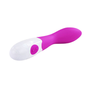 Vibrador Ponto G Em Silicone Bishop 30 Vibrações Pretty Love