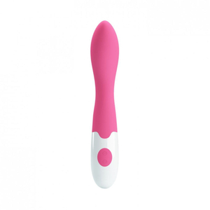 Vibrador Ponto G Em Silicone Bishop 30 Vibrações Pretty Love