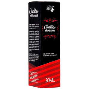 Chicletex Eletrizante Gel Lubrificante 20ml Secret Love 