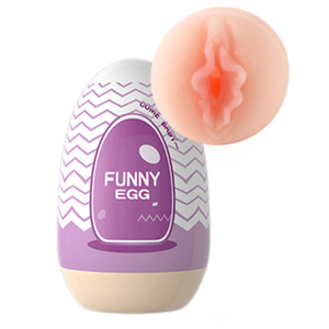 Masturbador Formato Vagina Funny Egg Purple Lilo
