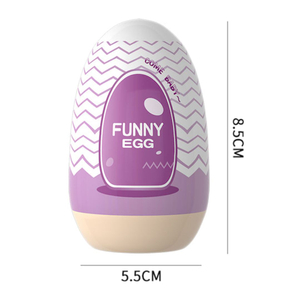 Masturbador Formato Vagina Funny Egg Purple Lilo