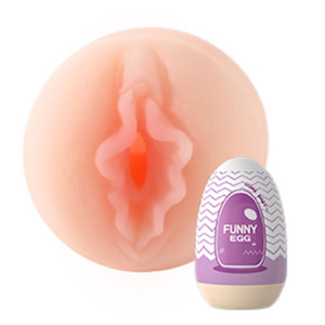 Masturbador Formato Vagina Funny Egg Purple Lilo