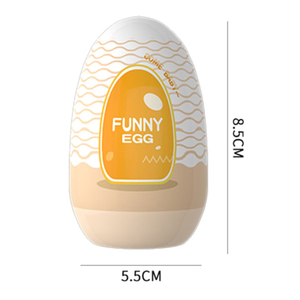 Masturbador Formato Vagina Funny Egg Orange Lilo